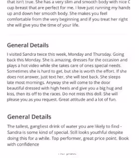 companion/Massage Sandra in Tampa, FL
